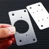 Cupboard Mounting Stainless Steel Home Improvement Hinge Repair Plate Hardware Tools Cabinet Hinges