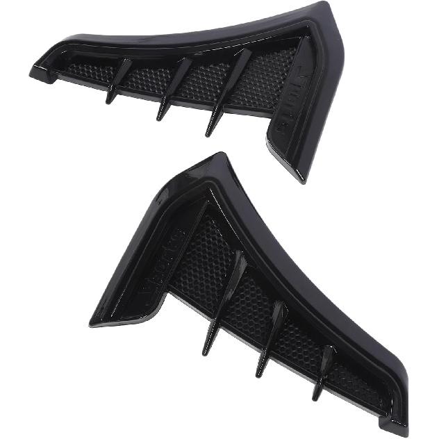 Car Wing Vent Trim Cover for 1 Series E90 E91 - Side Vent Decoration Trim for Enhanced and Performance - Trim (Black)
