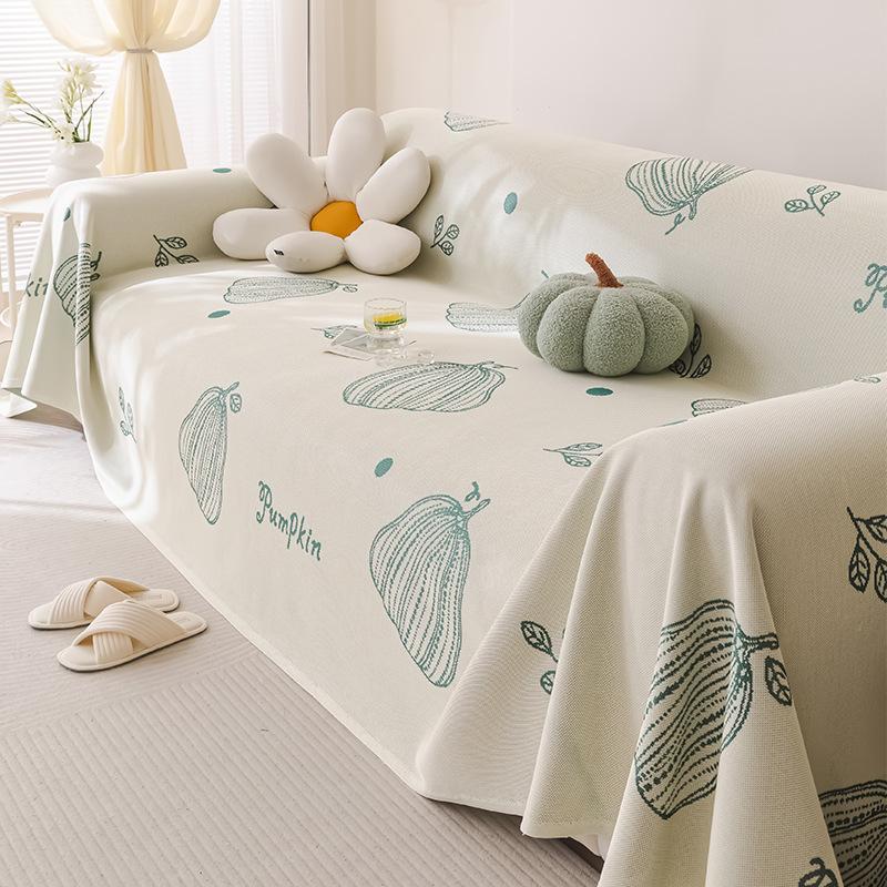 

Summer Ice Silk Sofa Cover Cloth Towel, New Summer Cool Sofa Cover, A Whole Cover, Anti-cat Scratch 180 * 130cm single pack