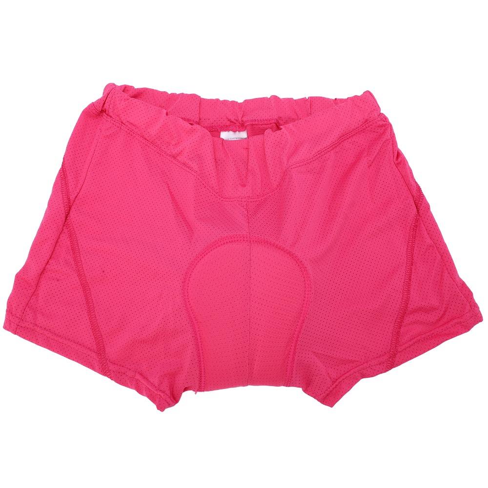 Breathable Women Cycling Underwear Polyester, Silicone Women Bicycle Briefs Indoor Training