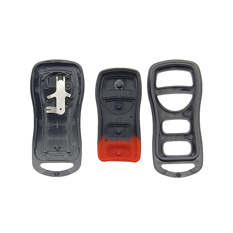 Cocolockey 3B Car Remote Key Shell Fit For Nissan Pathfinder Titan 2004 2005 2006 2007 2008 2009 4Buttons Keyless Keys Fob