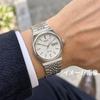 Used 538 SEIKO Chronos Men's Watch Quartz Day-Date Working