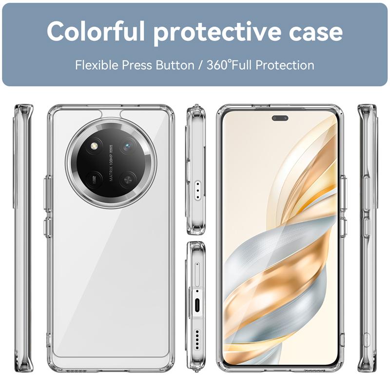 Pro Honor Magic 7 Lite Pouzdro Kryt Huawei Honor Magic 7 Lite Capas Nárazník Průhledná Barva Čirý Pro Fundas Honor Magic 7 Lite