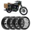 4 Stück Blinkerlichtschutz Retro CNC Blinkergrill Passend für Royal Enfield Classic 500