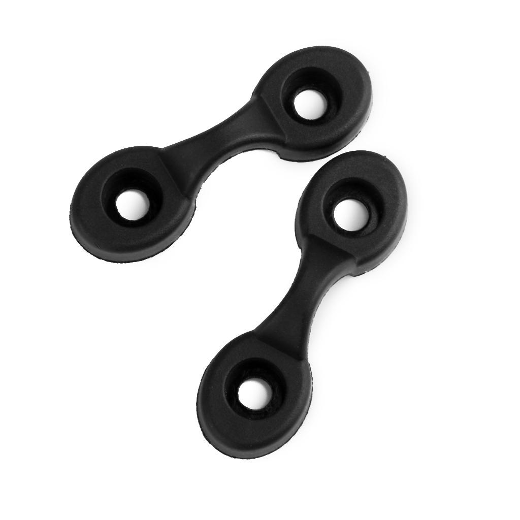 10Pcs Kayak Canoe Boats Nylon Deck Loops tie Pad Eye Buckle