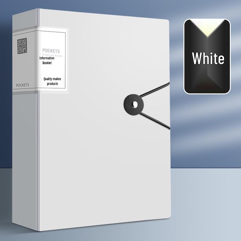 Colored A4 Document and Exam Paper Storage Folder for Elementary Students