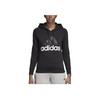 adidas Essentials Logo Bequemer Lässiger Sportlicher Hoodie Damen Hoodies Schwarz Weiß BK7060