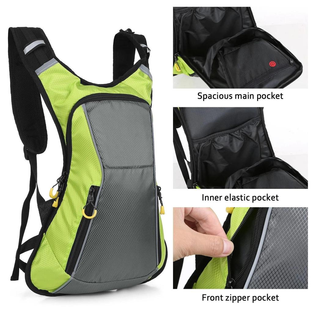 18L LED voice-controlled light-up lamp. Suitable for outdoor activities such as cycling, skateboarding, night running, and children's backpacks.
