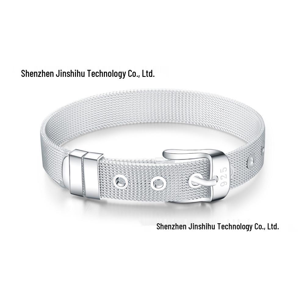 Trendy Silver Couple Bracelet - Popular Japanese & Korean Fashion Jewelry