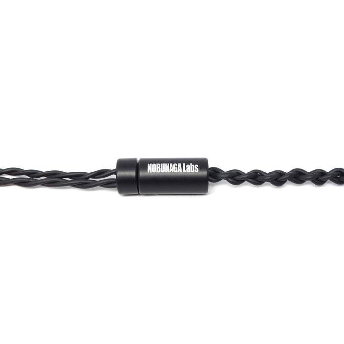 [Nobunaga] Labs Cable Shoukaku (3.5mm Stereo Mini/MMCX) NLA-SHK Black 120 cm