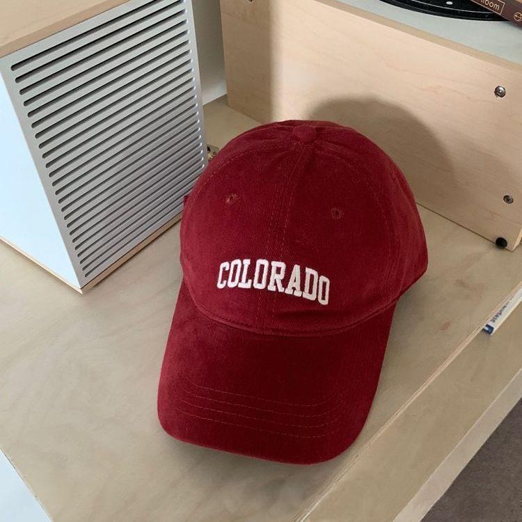 Fashionable Embroidery Letter Neutral Casual Summer Sun Shading Baseball Cap