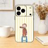 Mokey C-Curious G-Georges Phone Case For iPhone 17,16,15,14,13,12,11 Plus,Pro,Max,Mini Silicone black Soft Cover