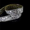 Hot Fix Ribbon Diy Hot-Melt Adhesive Diy Decoration Crystal  Ribbon For Belt Embellishment Clothing Decoration Bridal