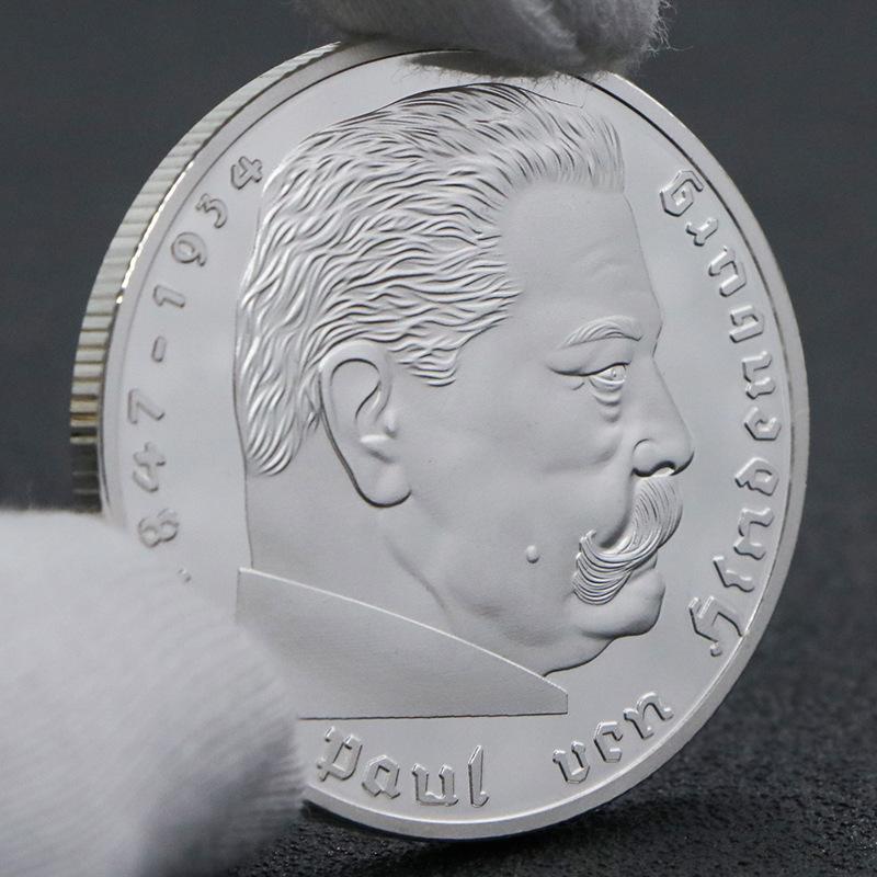 Gold Plated Silver Commemorative Coins, Commemorative Medals, Craft Gifts, Collectible Coins, Christmas Gift, Stocking Stuffers