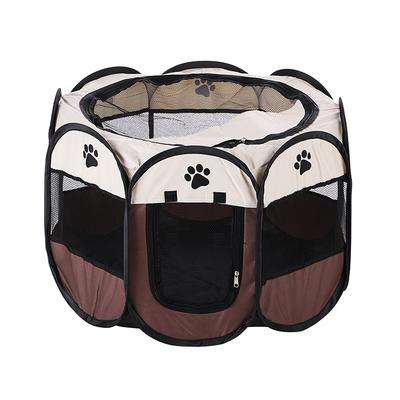 Star Anise Pet Cage Folding Fence Oxford Cloth Cat Delivery Room Scratch-resistant Dog Kennel Pet Supplies