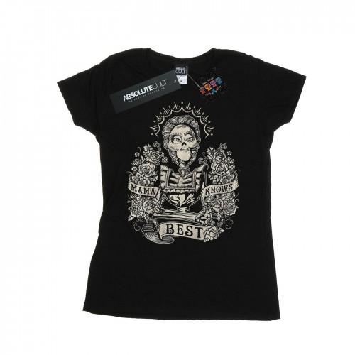 

Disney Womens/Ladies Coco Mama Knows Best Cotton T-Shirt XXL білий