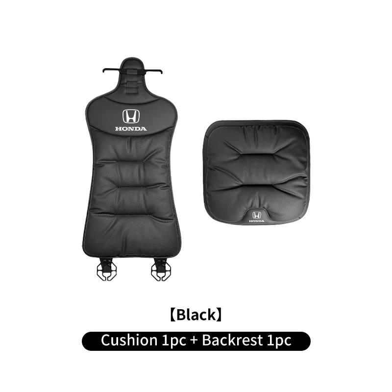 Car Interior Velvet Cushion Winter Nappa Leather Backrest Seat Cover For Honda Civic Accord CRV Fit Jazz Transalp CBR Cb500x Ody