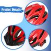 Bike Helmet Practical Shock Absorption for Men Women Adjustable Lightweight
