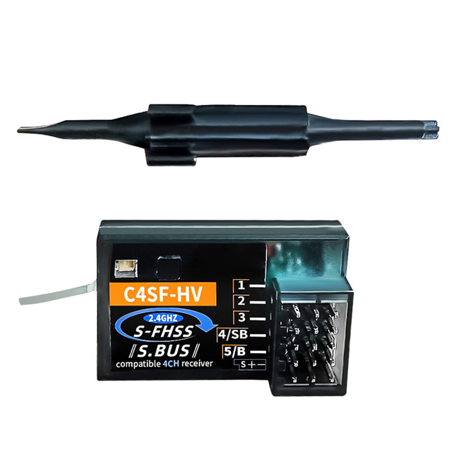 

High Frequency C4SF 2.4G HV Receiver for FutabaS FHSS FHSS SBUS 3PV 3PK 4PKS 7PK T14SG Splashproof Receiver