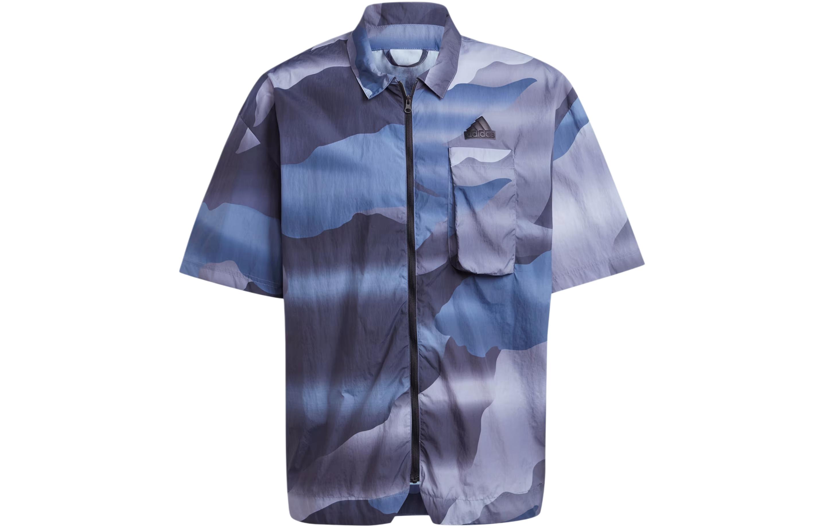 

Adidas Shirt Men s Oil Ink Blue IR5184 L
