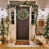 2025 Christmas Wreath Boho Wreath Christmas Day Wreath Home Decoration Door Wall Decoration, Christmas Festival Wreath Decor