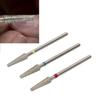 3pcs Nail Drill Bits Professional Russian Style Front Replaceable Grinding Head for Nail Polishing and Removal