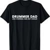 Funny Drummer Dad Drummer Dad T-Shirt