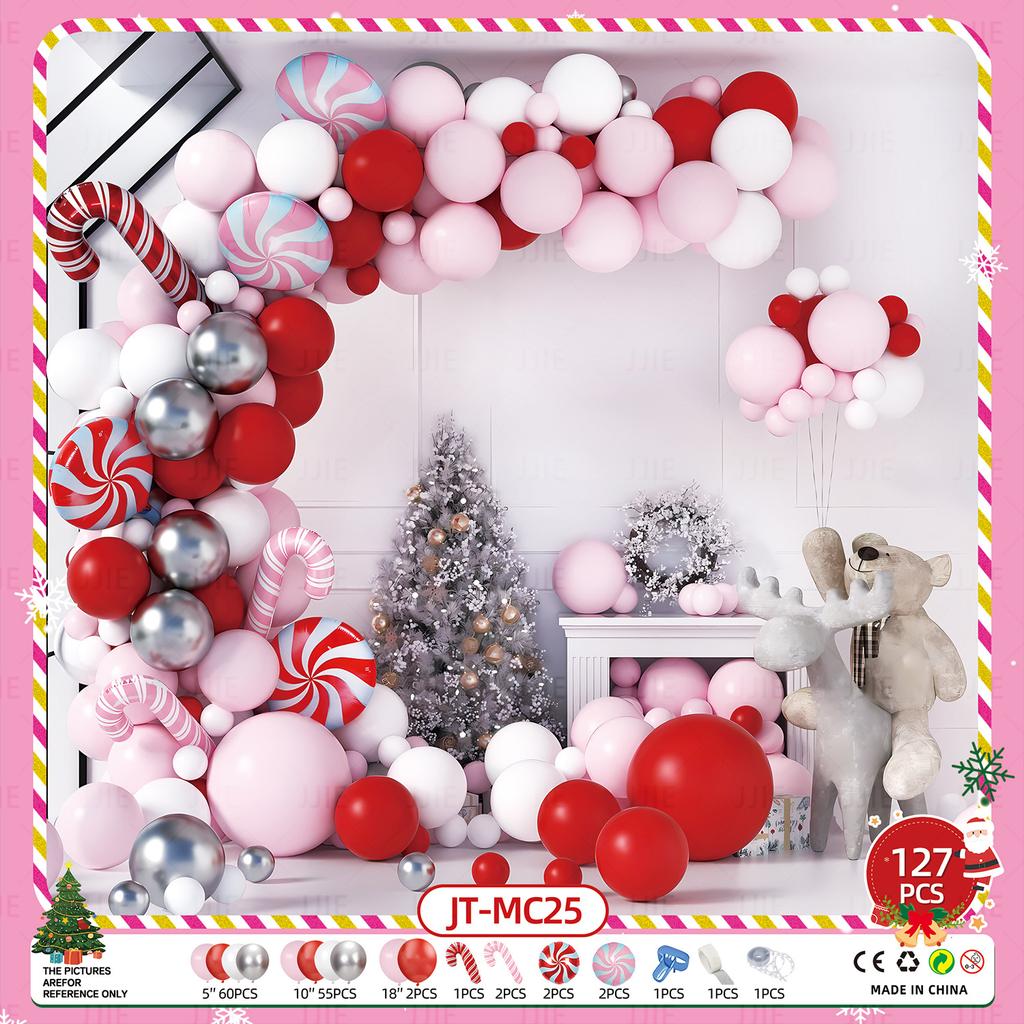 New Christmas New Year Balloon Set Family Mall Holiday Decoration Props Party Balloon