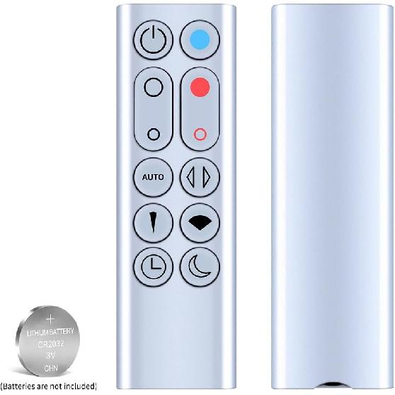 Replacement Remote Control fit for Dyson HP02 HP03 Hot + Cool Pure Air Purifier Heater Fan (Silver)