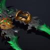 Ornamento modello di coltello a uovo con lama da guerra Ai Xinuosi a tema gioco Warcraft