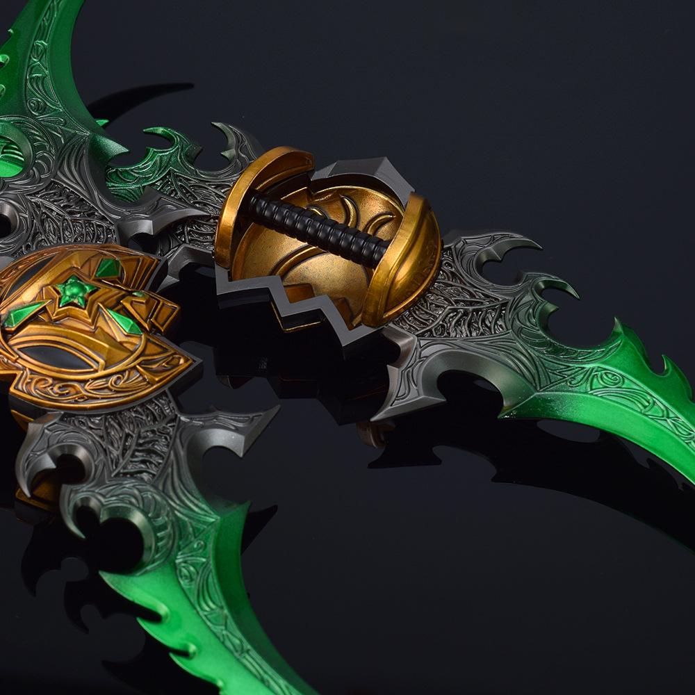 Ornamento modello di coltello a uovo con lama da guerra Ai Xinuosi a tema gioco Warcraft