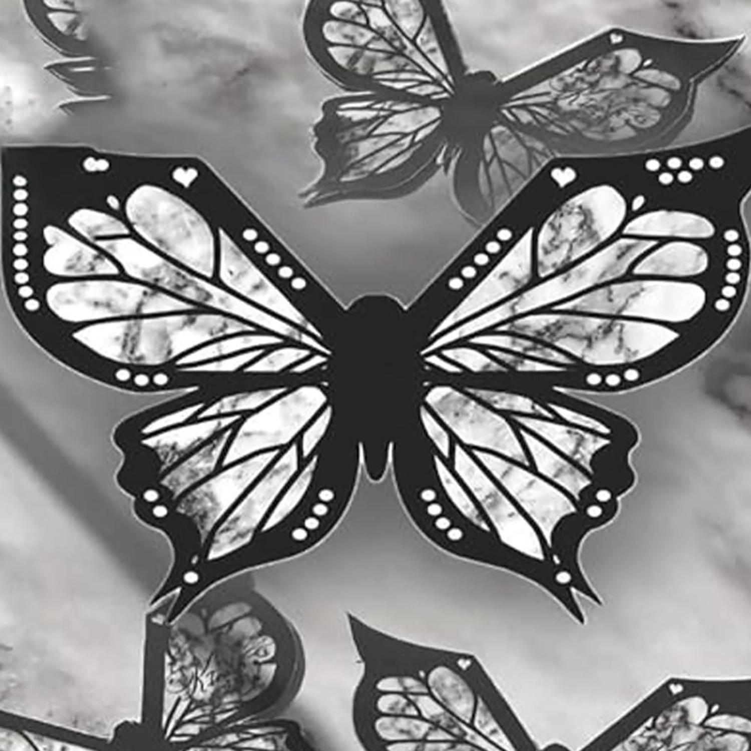 

Трафарет для подводки глаз-бабочка, силиконовый инструмент для макияжа для создания идеального кошачьего глаза и контура для начинающих визажистов! 1pcs чёрный