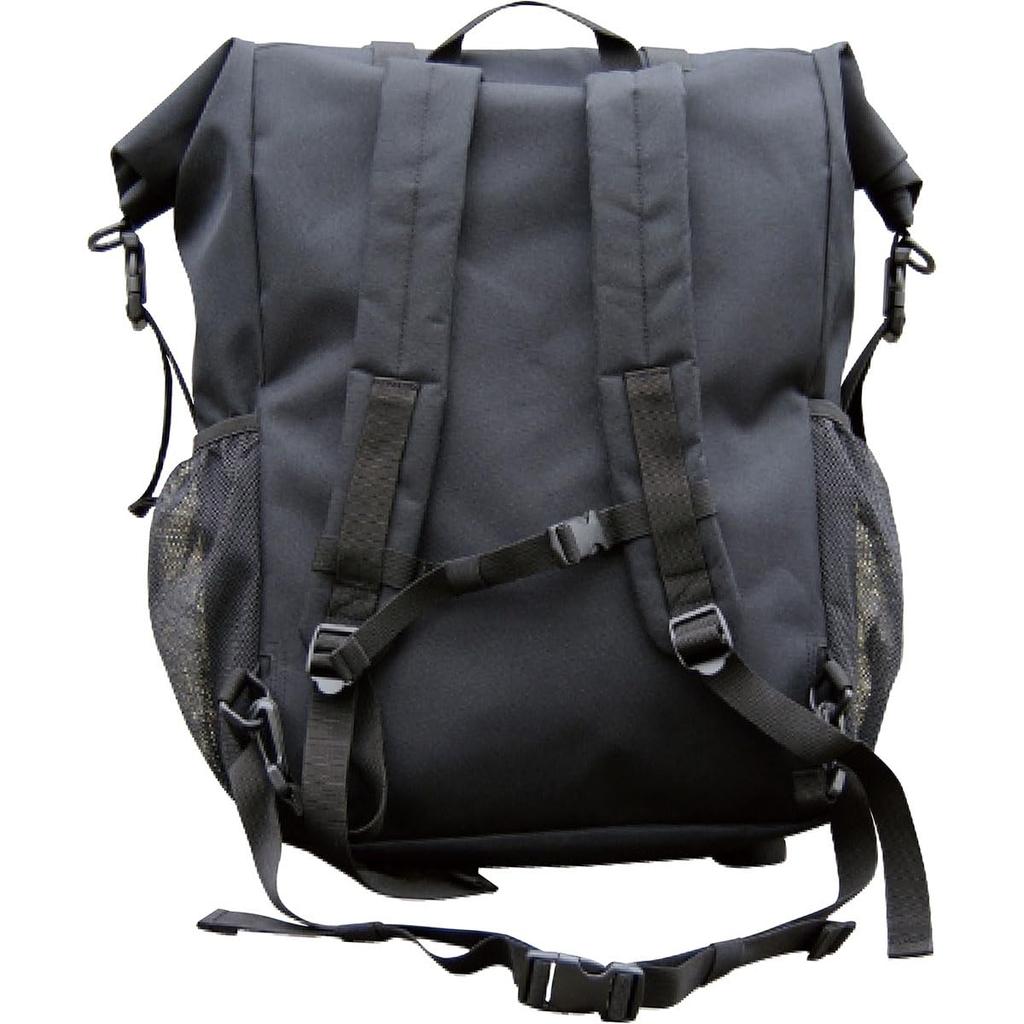 Komine Waterproof Riding Bag 30 for 538 Motorcycles, Black, 30L, SA-200