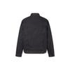 Levis FW23 Solid Color Single-Breasted Straight Leg Denim Thick Jacket Men jackets Black Gray A3182-0001