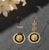 Recycled Lion Head Earrings - Niche Street Style Trendsetter, Exclusive 3D Design