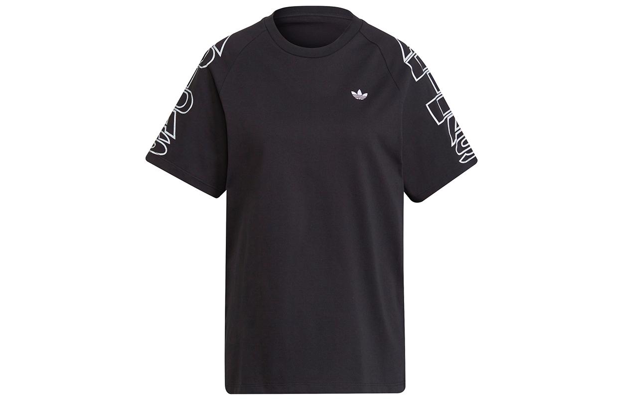 Adidas Originals Raglan Sleeve T Shirt Women s Black H15801 34