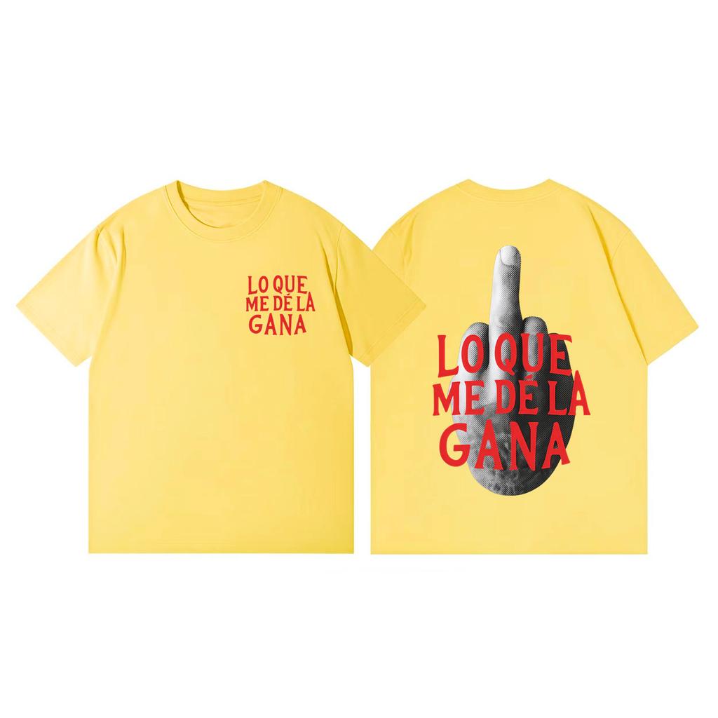Rock Singer Dani Martin Lo Que Me De La Gana Album T Shirt High Quality Fashion Oversized Tshirt Unisex Casual Cotton Tshirts