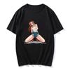 Letní trička Korejské album Tričko s krátkým rukávem Dámské a pánské Streetwear Krátký rukáv O-neck Trička Grafické Dámské