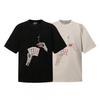 Herren Übergröße Baumwolle Grafik-T-Shirt - Cartoon-Print Lockere Passform 2026 Lässiges Kurzarm-T-Shirt