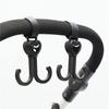 Stroller Hooks Pushchair Organizer Hook Upgrade Double Head Pram Hook for Hanging Bags Universal Hook Pram Accessories