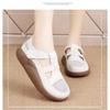 2025 Summer New Ins Mesh Breathable Little White Shoes Women's Korean Version Velcro Student Hollow Casual Shoes