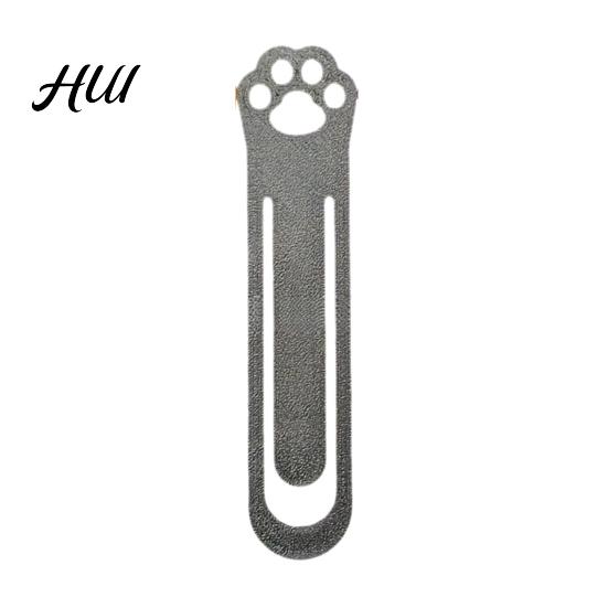 Unique Cat Paw Gift Bookmark, 3D Printed One-Piece Mold, Elastic Stable Book Page Holder Hold Hollow Clip for Reading Accessory Bookmark