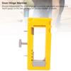 Door Hinge Mortise Template Adjustable Door Hinge Jig for 35 Inch Long Square Radius 14in Or