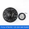 Motorcycle Accessories Oil Tank Cover Gas Fuel Tank Cap for KTM RC 125 200 Duke125 Duke200 Duke390 RC125 RC200 RC390 2012-2016