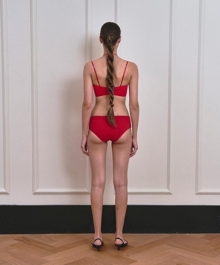 VINAJ Low-Waisted Bikini Panties (Red)