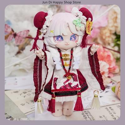 COME4FREE 1/12 BJD Doll Clothes Chinese Style Series Hanfu Dress Outfit Set for OB11 Doll Clothes