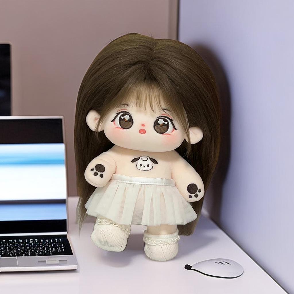 Little Yun 20cm Cotton Plush Doll - Children's Gift & Stuffed Toy with Clothes