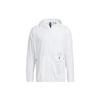 Jackets Men's White Hooded Non Detachable Moderate Other (Unisex) Jackets HE9917