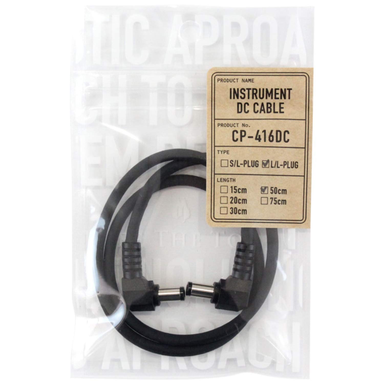 

Free The Tone 50см ИНСТРУМЕНТАЛЬНЫЙ КАБЕЛЬ DC CP-416DC L/L