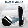 TUCKBOLD Dashboard for Toyota Hiace 200 Series Center Console Dashboard Cover with 1 Sticker Set Mat/Cover (2004-2024) - Mat, Black,